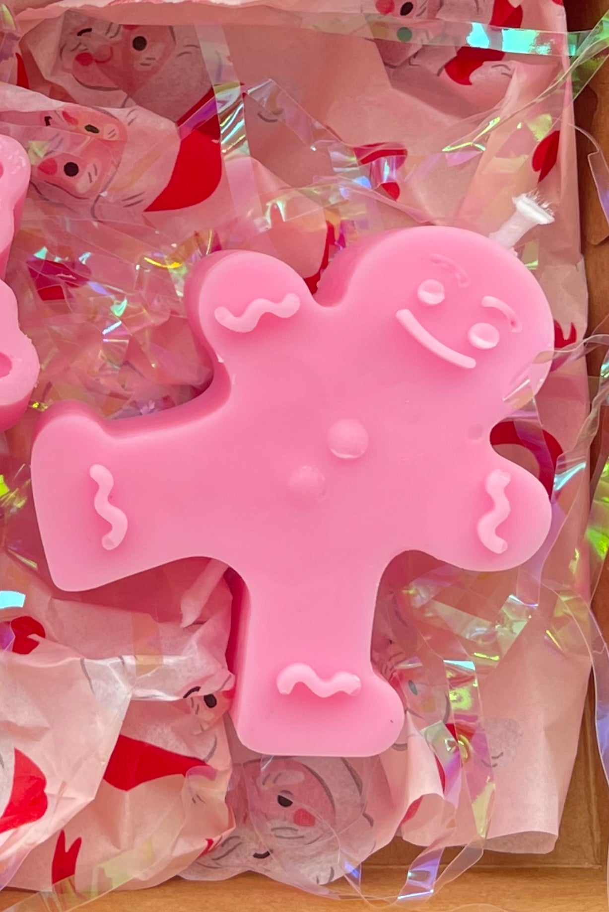 Pink 3 miniature candle gift set