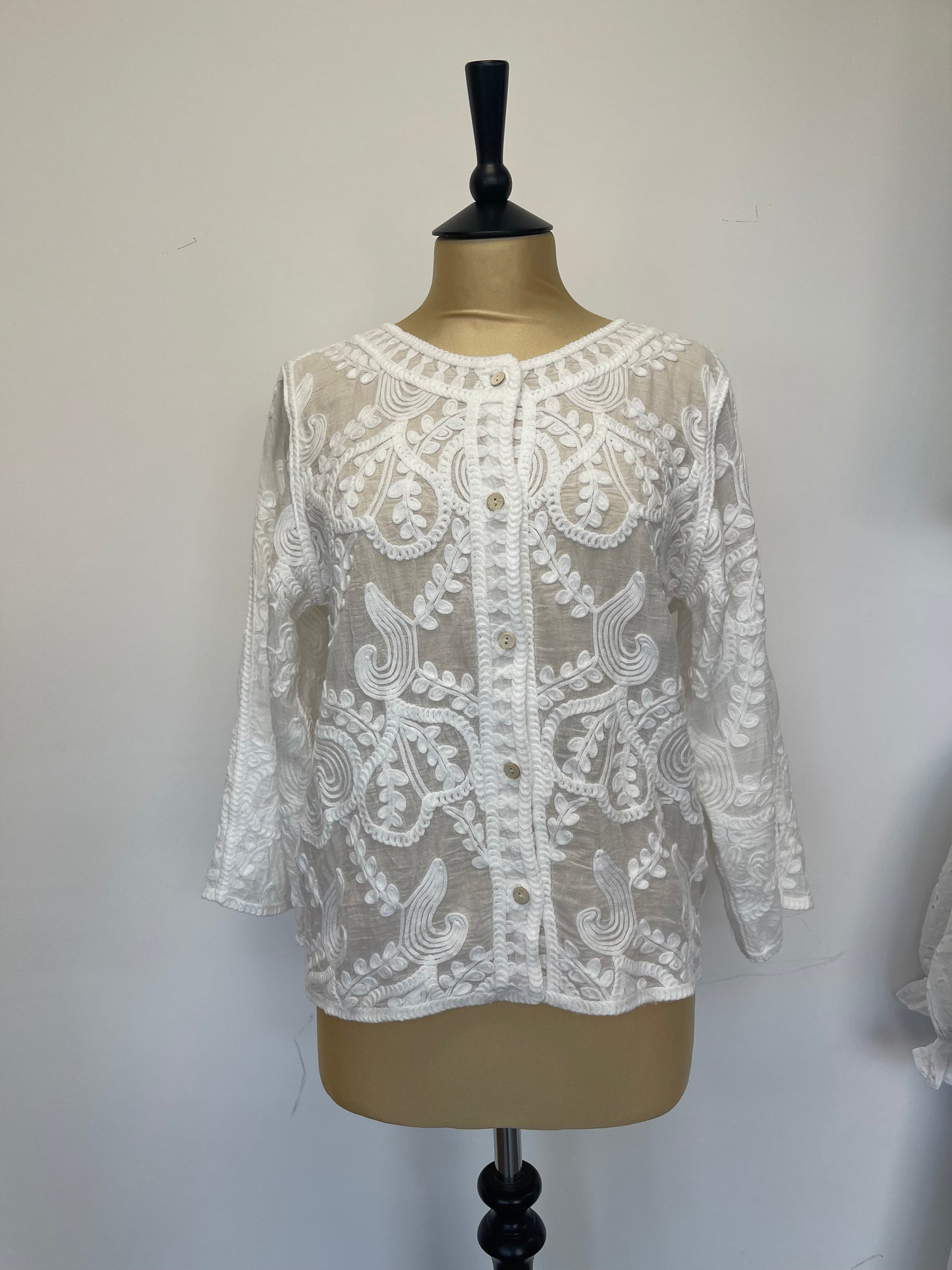 Long Sleeve white blouse