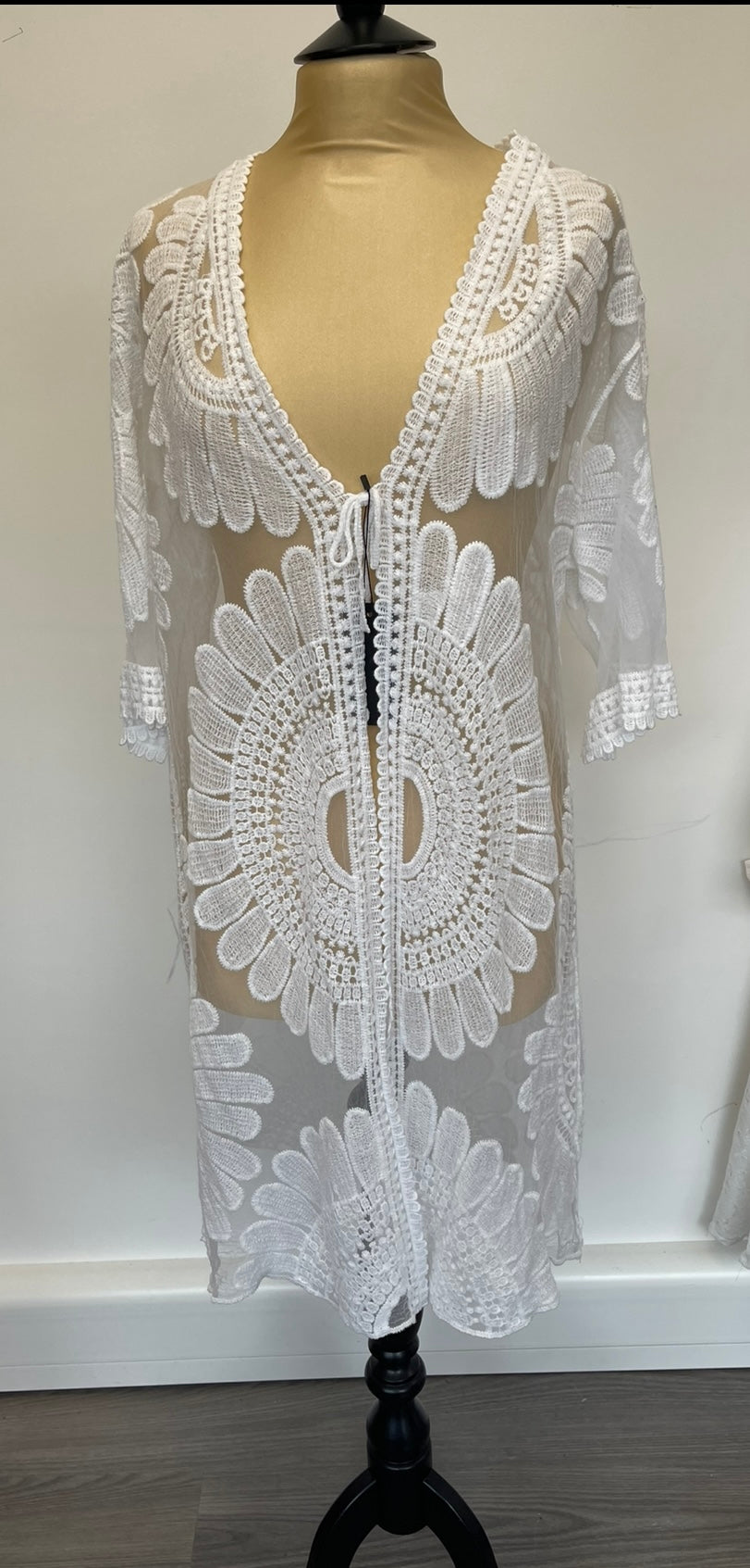 Long patterned Kaftan