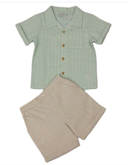 Boys shirt set